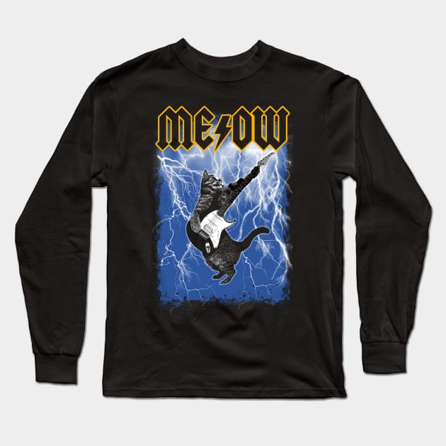 ME/OW - Thunderstruck Long Sleeve T-Shirt by Yeldar